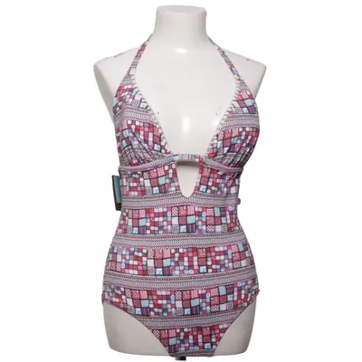 Badpak (Roze, Meerkleurig) van Sunseeker Elastaan, Polyamide