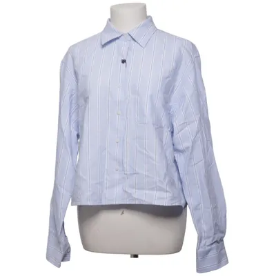 Hemd (Blau, Weiß) von JW Anderson x Uniqlo Baumwolle, Viskose