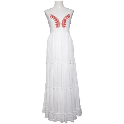 Maxi jurk (Wit, Rood) van Springfield Katoen