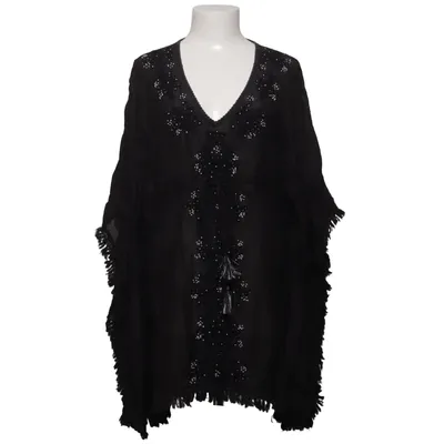 Strandjurk (Zwart) van Kaanda Beach Life Viscose