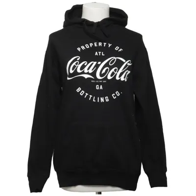 Huvtröja (Svart) från Coca Cola Bomull, Polyester