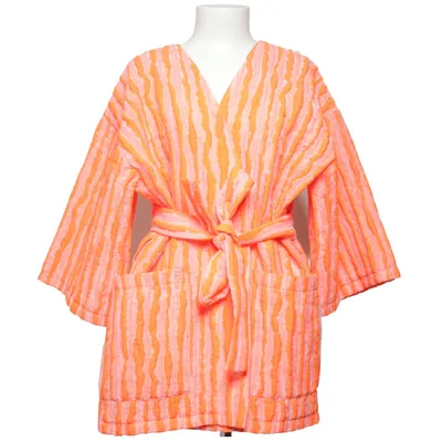 Kimono (Orange, Vit) från Vimma Polyamid, Polyester