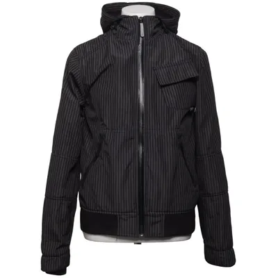 Bomber jacket (Gray, Black) from Psycho Cowboy Polyester