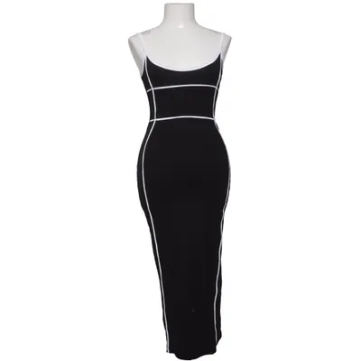 Dress (Black, White) from Missguided Cotton, Elastane, Polyester