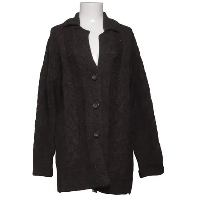 Cardigan (Marron) de Clarina Collection Acrylique, Laine d'alpaga