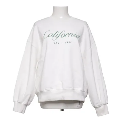 Sweatshirt (White) from Zara Cotton, Elastane