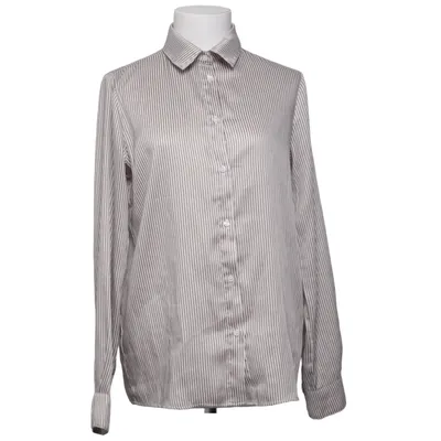 Shirt (Bruin, Wit) van Julia Wieniawa x NA-KD Polyester