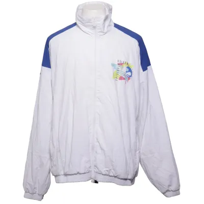Trainingsjack (Wit, Blauw, Meerkleurig) van Adidas Originals Katoen, Polyamide, Gerecycled polyester, Viscose