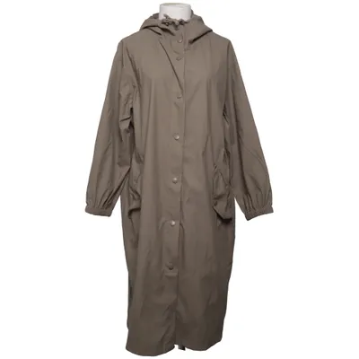 Regnfrakke (Beige) fra ASOS Design Polyester, Polyurethan