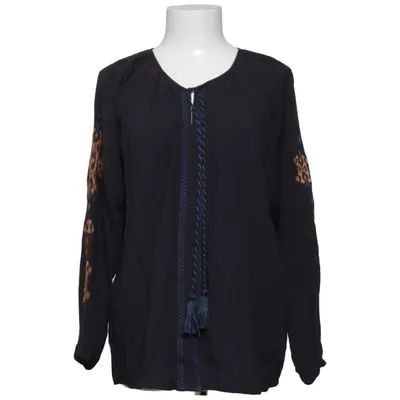 Blouse (Gray, Blue, Orange) from 17&co. Viscose