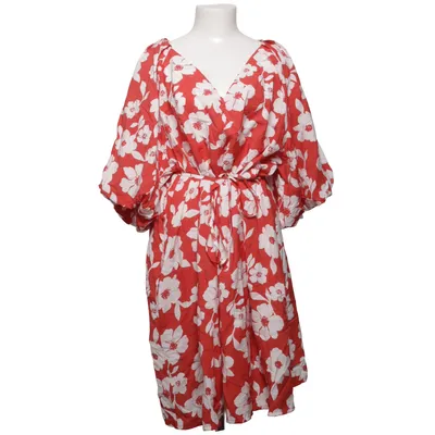 Dress (Red, White) from Pernilla Wahlgren Cotton, Nylon, Viscose