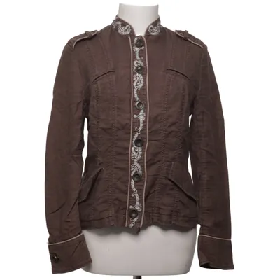 Jacke (Braun) von Flash Baumwolle