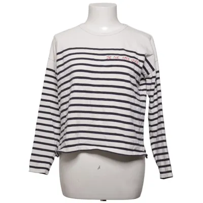 Long sleeve T-shirt (White, Black) from Maison Labiche Organic cotton