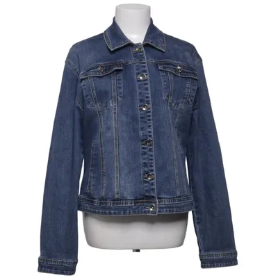 Denim jacket (Blue) from Voggo Denim Cotton, Elastane, Polyester