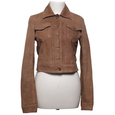 Veste en cuir (Fanny Suede Jkt) de MTWTFSS WEEKDAY Polyester, Daim