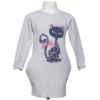 Jurk (Grijs, Blauw, Roze) van Breeze Girls