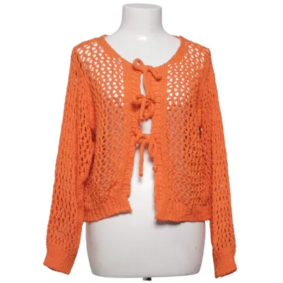 Cardigan (Orange) fra Sarah Akryl, Bomuld