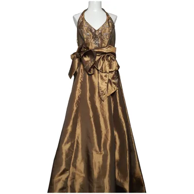 Evening gown (Brown) from May Queen Polyester