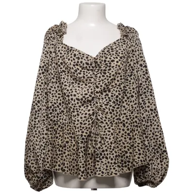Blouse (Beige, Noir) de Missguided Plus Polyester