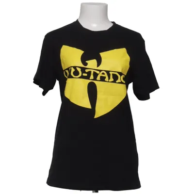 T-shirt (Noir, Jaune) de Wu Wear Coton
