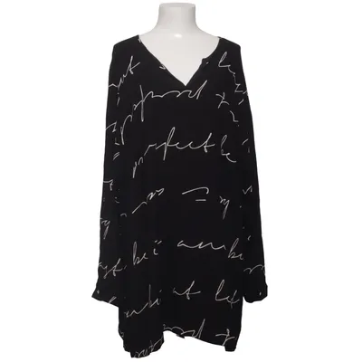 Bluse (Sort, Hvid) fra Doris Streich Viscose