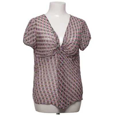 Top (Pink, Purple, Blue) from Whiite Silk