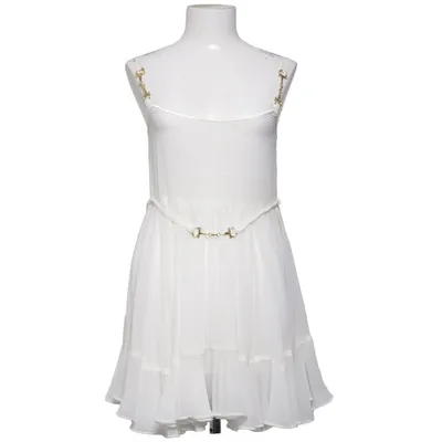 Robe (Blanc) de Ida Sjöstedt Élasthane, Polyester, Viscose