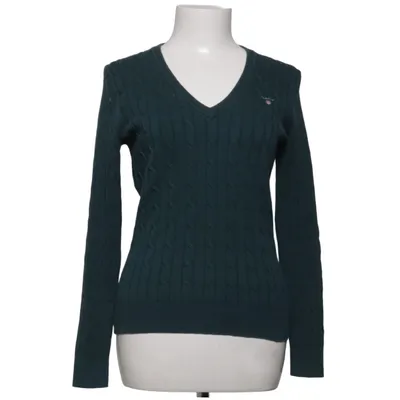 Pullover (Green) from GANT Cotton, Elastane, Polyamide