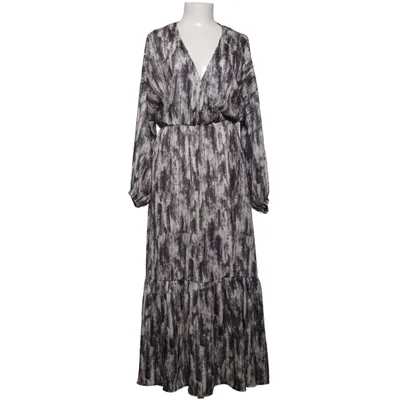 Maxikjole (Beige, Sort) fra Naoko Elastan, Polyester, Viscose