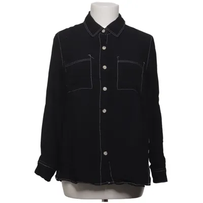 Shirt (Black) from Fashion Nova Viscose