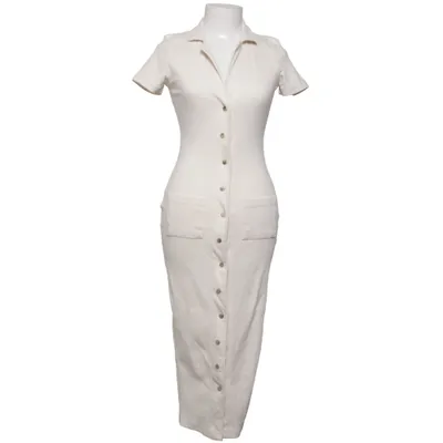 Maxi dress (Beige) from Missguided Cotton, Elastane, Polyester
