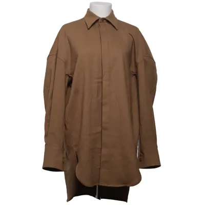Skjortejakke (Brun) fra Barena Venezia Elastan, Polyester, Uld