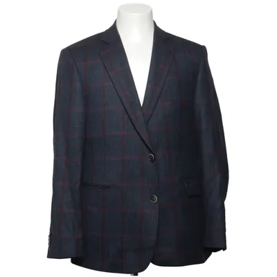 Kavaj (Blå, Röd) från Elson Kashmir, Ull