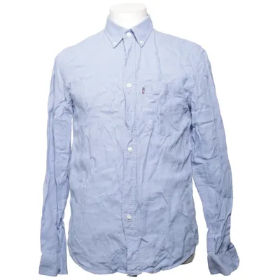 Buttondown-skjorta (Blå) från Lexington Linne