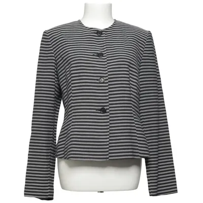 Blazer (Noir, Blanc) de Andiata Acétate, Coton, Viscose