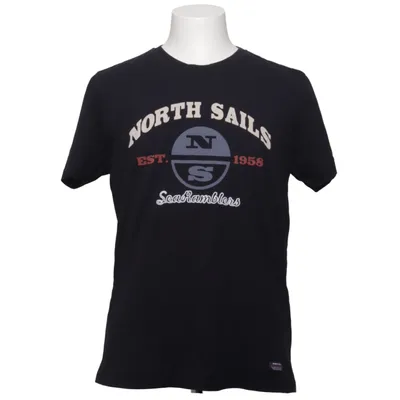 T-shirt (Zwart) van North Sails Katoen