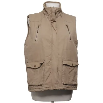 Outdoor Weste (Beige) von NowOn Baumwolle