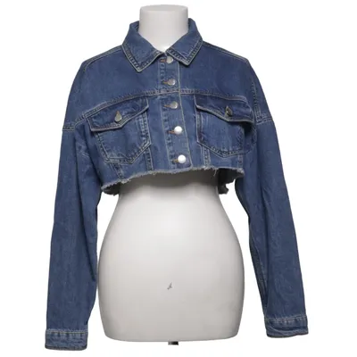 Denim jacket (Blue) from PrettyLittleThing Cotton