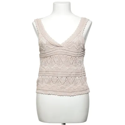 Tank Top (Beige) from Mango Polyamide, Viscose