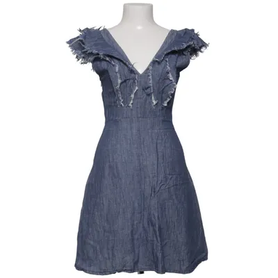 Robe (Bleu) de Le Streghe Coton, Lin