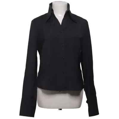 Skjorte (Sort) fra Nienhaus & Lotz Bomuld, Elastan, Polyester