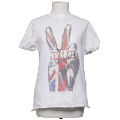 T-shirt (White, Multicolored) from Amplified Vintage Cotton