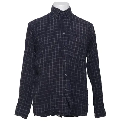 Flannel shirt (Blue) from Camargue Cotton