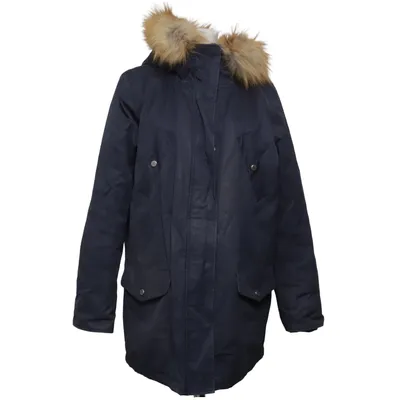 Parkas (Blå) från Barneys New York Rävpäls