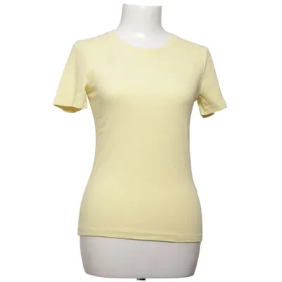 T-shirt (Yellow) from Basic Apparel Elastane, Organic cotton
