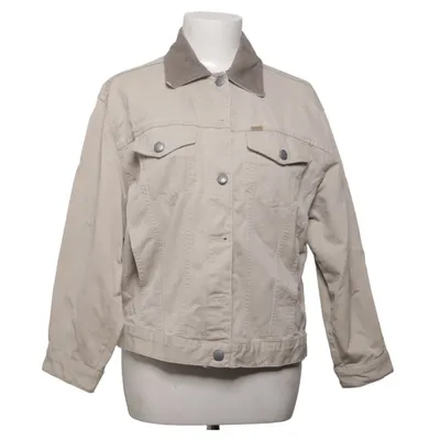 Jeansjacka (Beige) från SAND Basic Bomull, Polyamid, Polyuretan