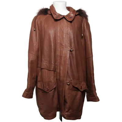 Leather jacket (Brown) from Christ