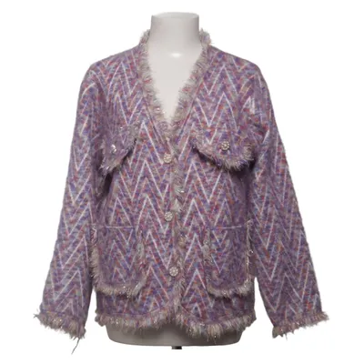 Cardigan (Lilla, Flerfarvet) fra Frime Bomuld, Polyester