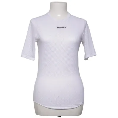 Bicycle shirt (White) from Santini Elastane, Polyester