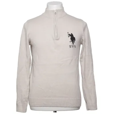 Pull-over (Beige) de U.S. Polo Assn. Acrylique, Coton